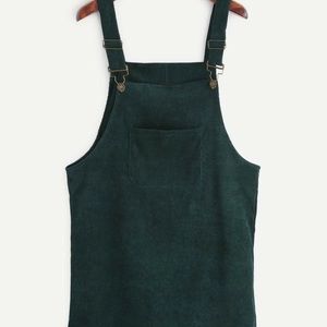 NEVER WORN blue/green overall dress plus size